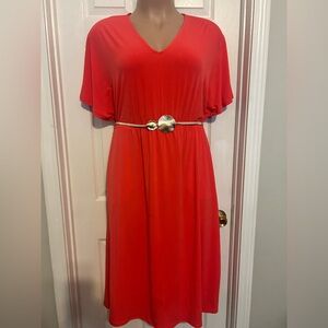 Lane Bryant Bold Red dress
